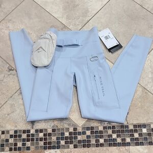 Nike Trail Sky Blue Leggings with Pouch